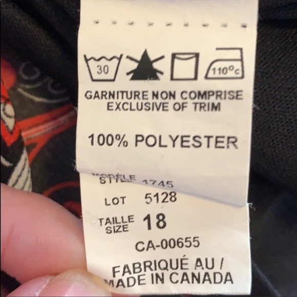 Penningtons Lined Frill Elastic Back V Blouse, 1X - Picture 10 of 11